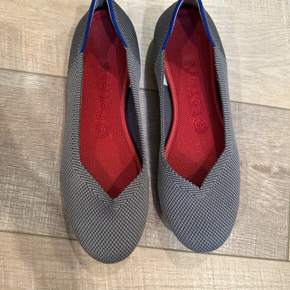 ROTHY'S WOMENS GRAY FLAT SLIP ON SHOES SIZE 8 - Picture 2 of 10